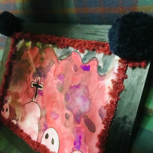 画像5: 【夜の街燈 Street Lamp at Night】・原画「ゴーストタウン」 (5)