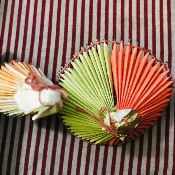 画像6: 【VINTAGE】・ミニチュア和傘　2個SET (6)