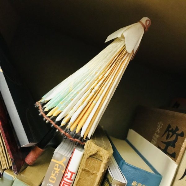 画像5: 【VINTAGE】・ミニチュア和傘　2個SET (5)