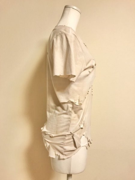 画像3: 【夜の街燈 Street Lamp at Night】・十字架退廃リメイクTシャツ　ver.2 (3)