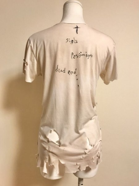 画像5: 【夜の街燈 Street Lamp at Night】・十字架退廃リメイクTシャツ　ver.2 (5)