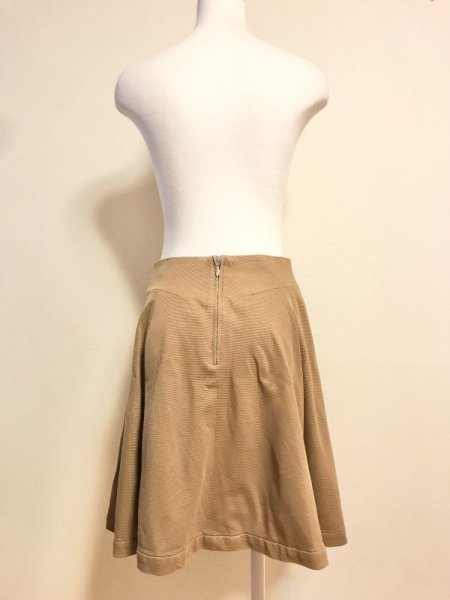 画像3: 【USED】・フレアスカート　キャメル (3)