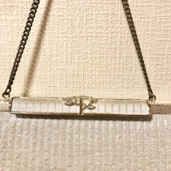画像3: 【VINTAGE】・チェーンミニバッグ　シルバー (3)