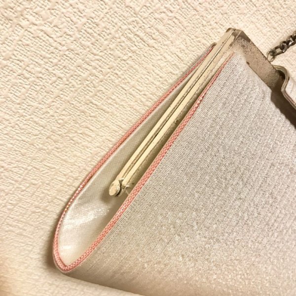 画像4: 【VINTAGE】・チェーンミニバッグ　シルバー (4)