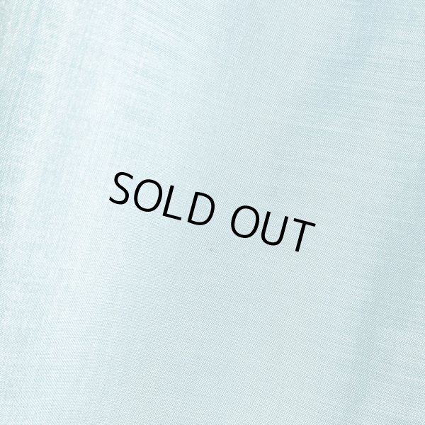 画像9: 【VINTAGE】・スパンコールパフスリーブドレス　サックス (9)