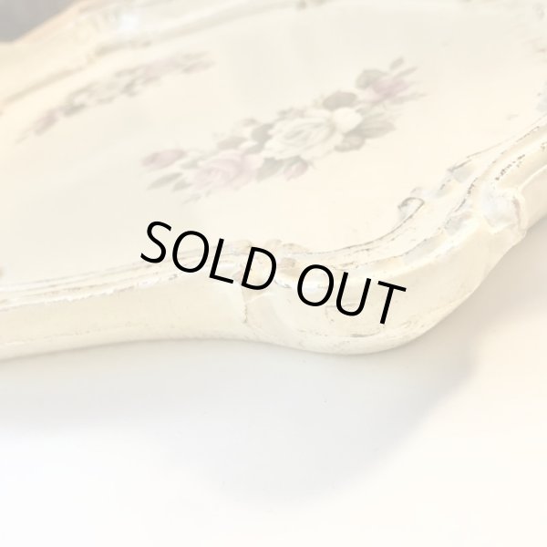 画像5: 【VINTAGE】・薔薇柄トレイ (5)