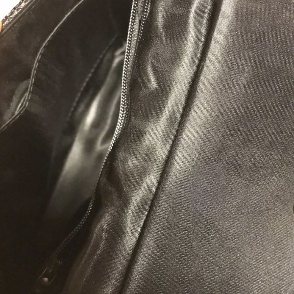 画像5: 【VINTAGE】・グリッターショルダーバッグ　ブラック×ゴールド (5)