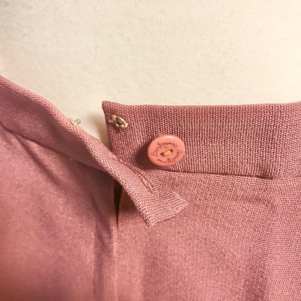 画像5: 【VINTAGE】・タックパンツ　モーヴピンク (5)