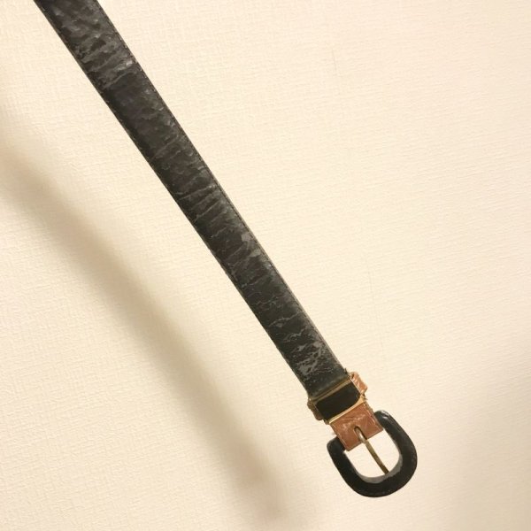 画像10: 【VINTAGE】・花柄ベルト付きワンピース (10)