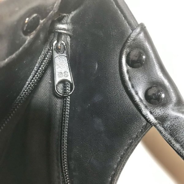 画像10: 【VINTAGE】・お花ハンドバッグ　ブラック (10)