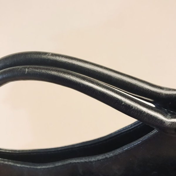 画像12: 【VINTAGE】・お花ハンドバッグ　ブラック (12)