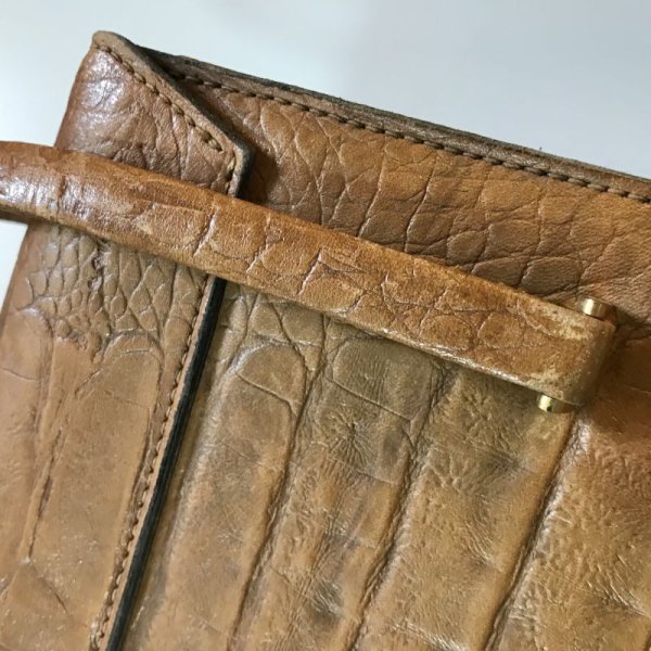 画像13: 【VINTAGE】・Wild　Croco　ハンドバッグ (13)