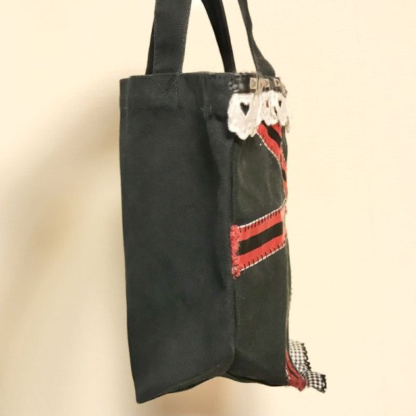 画像3: 【夜の街燈 Street Lamp at Night】・LONDON PUNKGIRL×ユニオンジャックミニトートバッグ (3)