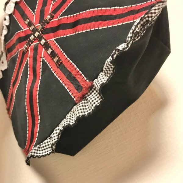 画像5: 【夜の街燈 Street Lamp at Night】・LONDON PUNKGIRL×ユニオンジャックミニトートバッグ (5)