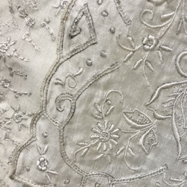 画像8: 【VINTAGE】・刺繍ハンカチ　SET　ホワイト (8)