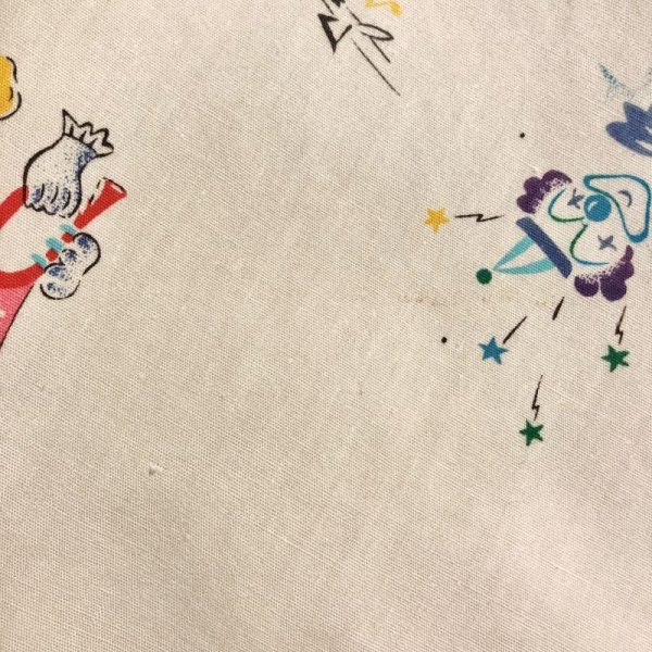 画像7: 【VINTAGE】・ピエロ柄スカート (7)