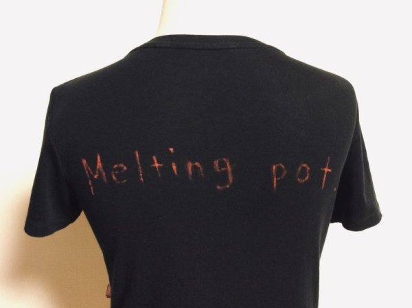 画像7: 【夜の街燈 Street Lamp at Night】・ダークメルヘンなデコラリメイクTシャツ　(poem) (7)