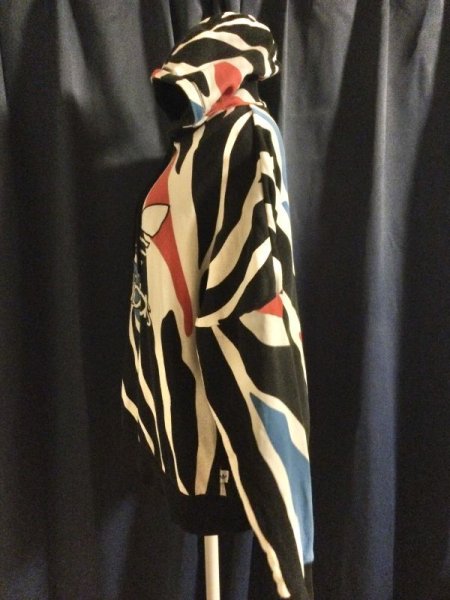 画像4: ※SALE※【USED】・adidas ゼブラプリントフーディー　AO2890 (4)