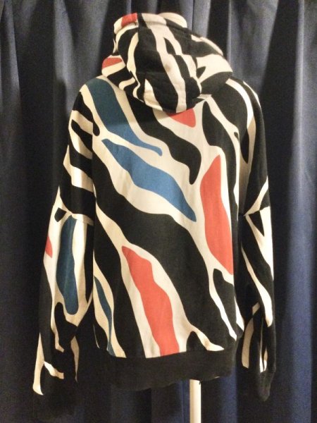 画像3: ※SALE※【USED】・adidas ゼブラプリントフーディー　AO2890 (3)