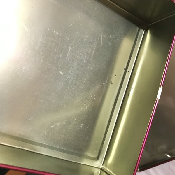 画像8: 【VINTAGE】・ALMOND LEAF LOIS DAR お菓子缶 (8)