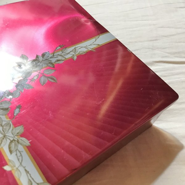 画像10: 【VINTAGE】・ALMOND LEAF LOIS DAR お菓子缶 (10)