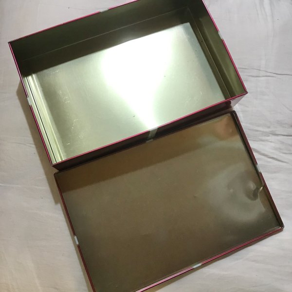 画像7: 【VINTAGE】・ALMOND LEAF LOIS DAR お菓子缶 (7)