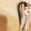 画像3: 【寝ル】・  Doll お顔ネックレス　黒白 (3)