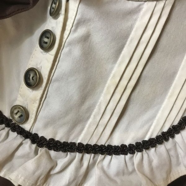 画像5: 【USED】・Victorian maiden/マロリーワンピース・ロング　ブラウン (5)