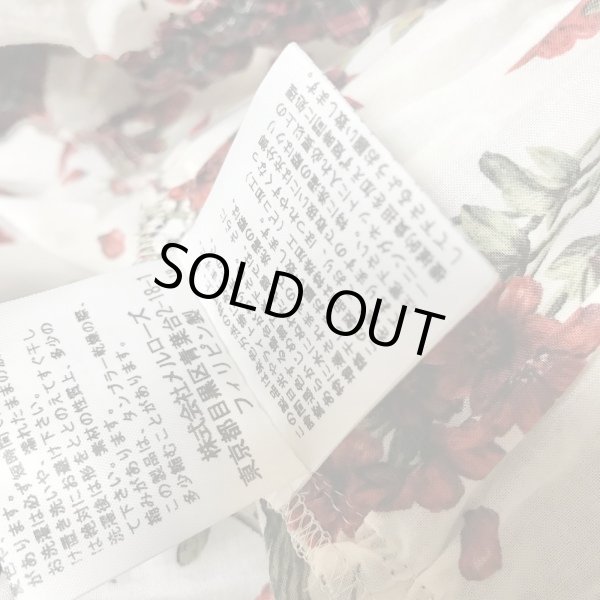 画像14: PINK HOUSE/チョコレートコスモスプリントワンピース　ミルクホワイト  (14)