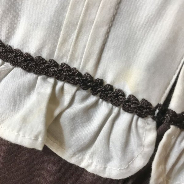 画像8: 【USED】・Victorian maiden/マロリーワンピース・ロング　ブラウン (8)