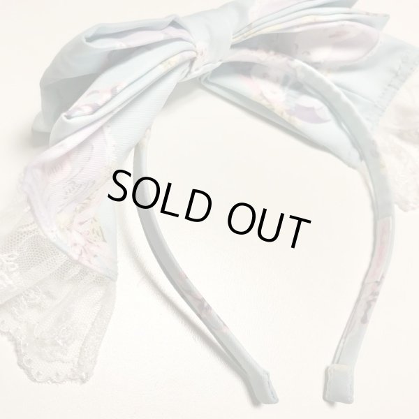 画像11: Angelic Pretty/うさぎのPicnic partyワンピース＋カチューシャ　サックス　SET (11)