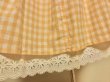 画像7: LIEF/Vintage Gingham Picnic JSK Yellow (7)