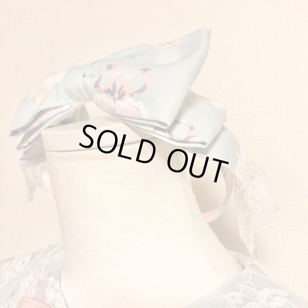 画像12: Angelic Pretty/うさぎのPicnic partyワンピース＋カチューシャ　サックス　SET (12)