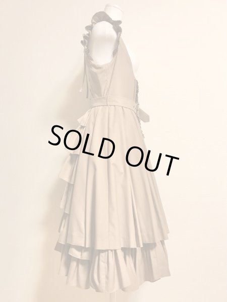 画像2: Mary Magdalene/キュリアスジャンパースカート　アンティークキャメル (2)