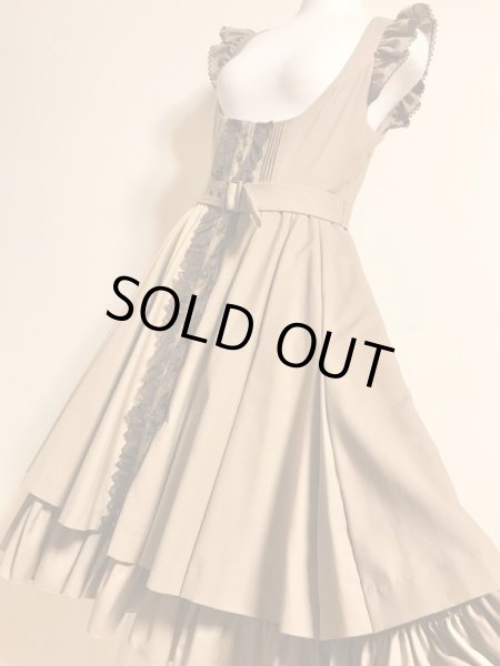 画像4: Mary Magdalene/キュリアスジャンパースカート　アンティークキャメル (4)