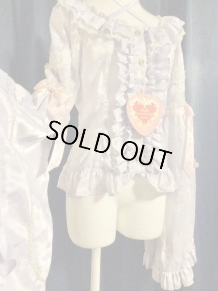 画像1: ※値下げ※BABY,THE STARS SHINE BRIGHT/SA・KU・RA Papillonage ブラウス　ラベンダー【16000円→13880円】 (1)