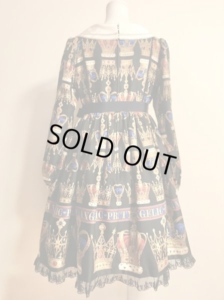 画像3: ◼️再値下げ◼️Angelic Pretty/British Crownワンピース　クロ【20000円→16980円】 (3)