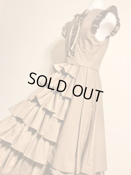 画像6: Mary Magdalene/キュリアスジャンパースカート　アンティークキャメル (6)