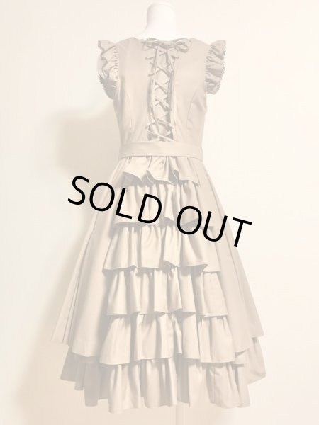 画像3: Mary Magdalene/キュリアスジャンパースカート　アンティークキャメル (3)