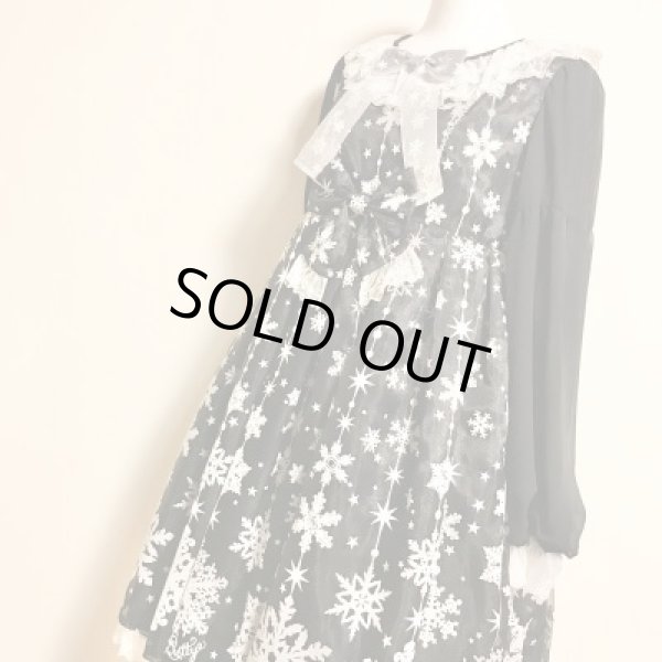 画像9: Angelic Pretty/Jewelry Snow Special OP Set　クロ (9)