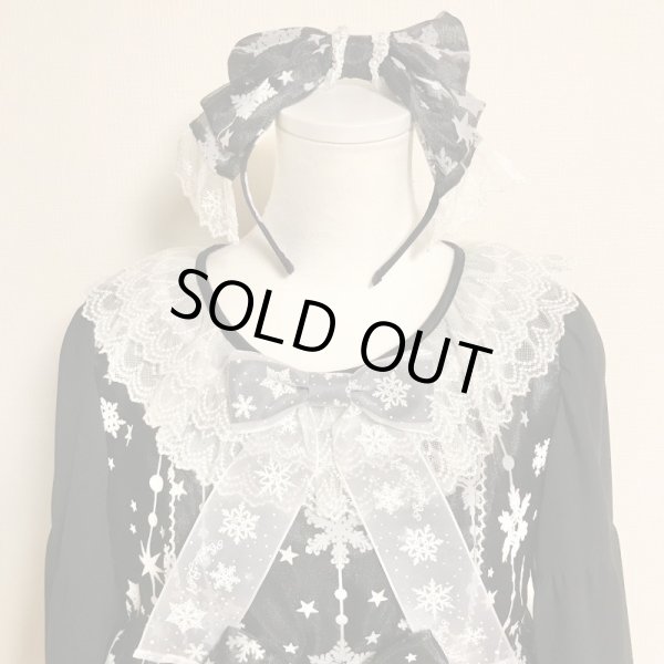 画像4: Angelic Pretty/Jewelry Snow Special OP Set　クロ (4)