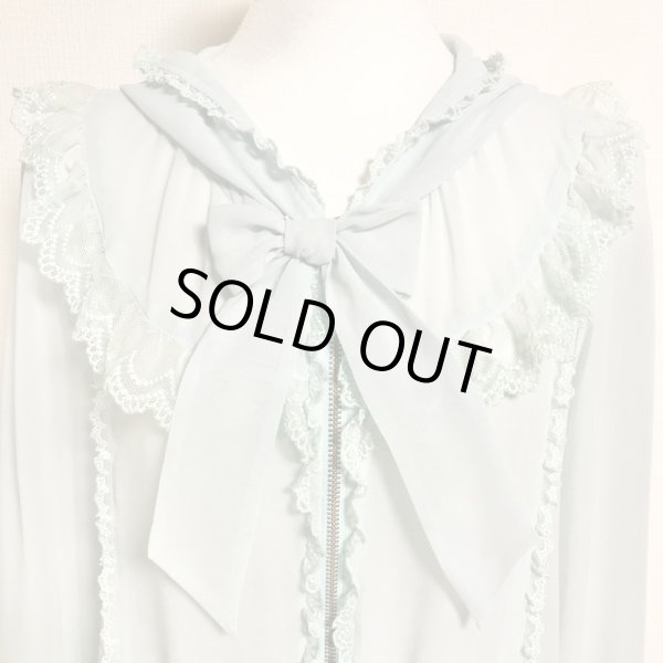 画像8: Angelic Pretty/リボンシフォンパーカ　ミント (8)