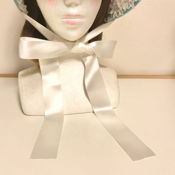 画像7: 【USED】・シュエット/麦わらボンネット ＋ Anges et demons/コサージュブローチクリップ SET (7)