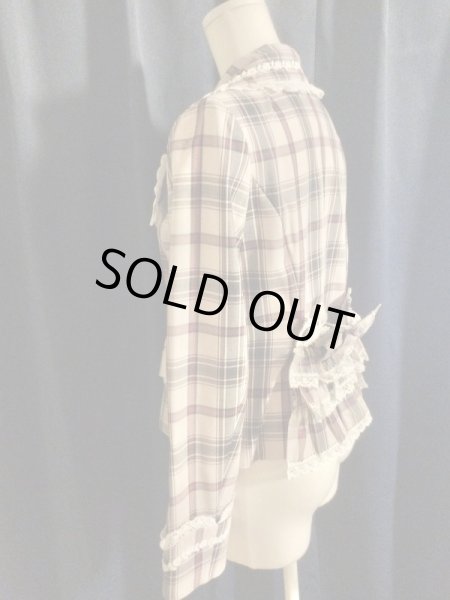 画像5: BABY,THE STARS SHINE BRIGHT/タータンチェックジャケット　ピンク (5)