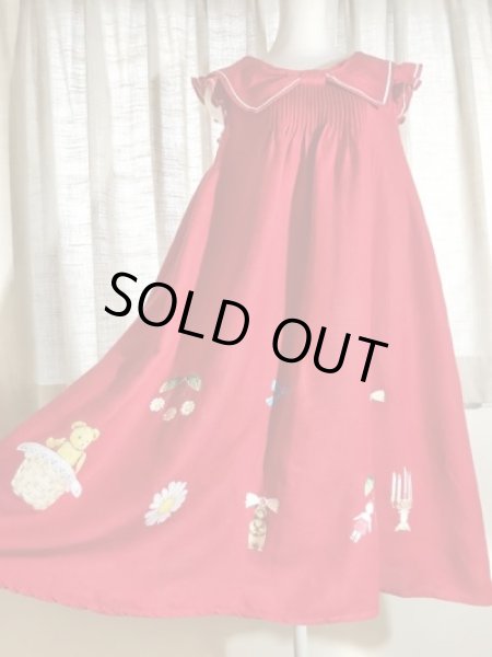 画像4: ※値下げ※franche lippee/イベント限定リボンセーラーワンピース　レッド【10000円→7800円】 (4)