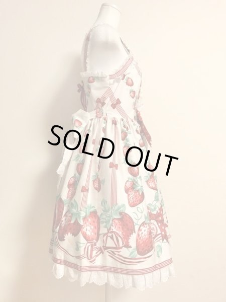 画像2: Angelic Pretty/摘みたていちごJSK シロ (2)