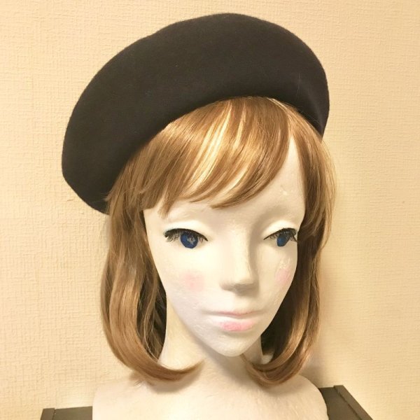 画像4: 【USED】・ALICE and the PIRATES/A/Pクラウンプリントベレー　紺 (4)