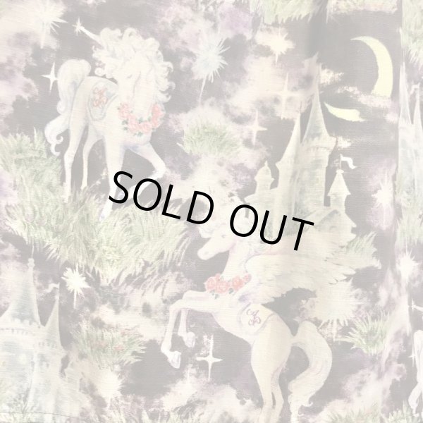 画像7: ALICE and the PIRATES/Paraiso du un Unicorn柄JSK　II型　黒 (7)