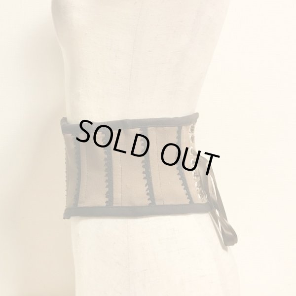 画像3: ◼️再値下げ◼️DESIGN BUCKER/ミニコルセット　ブラウン【5000円→2000円】 (3)