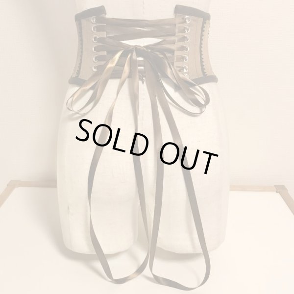 画像5: ◼️再値下げ◼️DESIGN BUCKER/ミニコルセット　ブラウン【5000円→2000円】 (5)